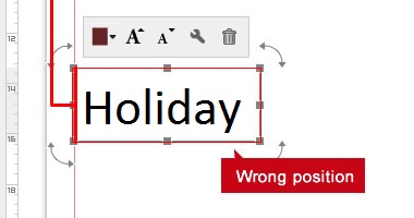 Bleed for image and text boxes, explained with examples 