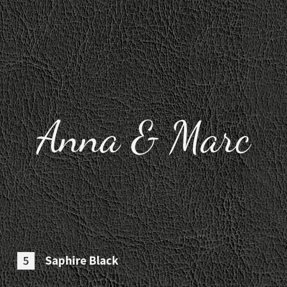 Font and color values for special cover sample set